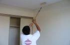 Боядисайте тавана с валяк