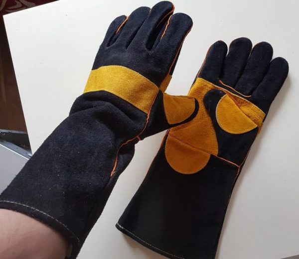 Защитни кожени ръкавици за заварчици DEKO
