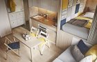 Подреждане и дизайн на малък апартамент