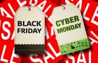 Černý pátek a Cyber ​​Monday Shopping